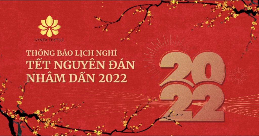 Thông báo lịch nghỉ Tết Nguyên Đán Nhâm Dần 2022
