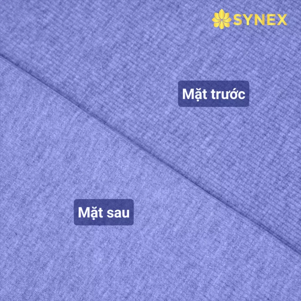 Vải bo gân CVC 4 chiều