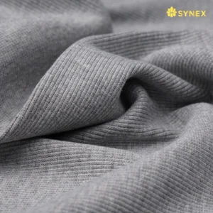 Vải bo gân sọc Cotton 4 chiều cài spandex 1 mặt 3