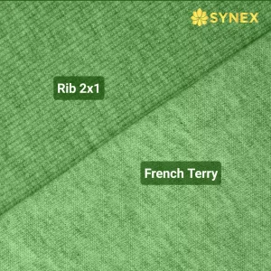 Vải bo gân PE 2 chiều 4