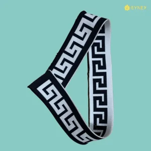 Bo cổ dệt chữ 3