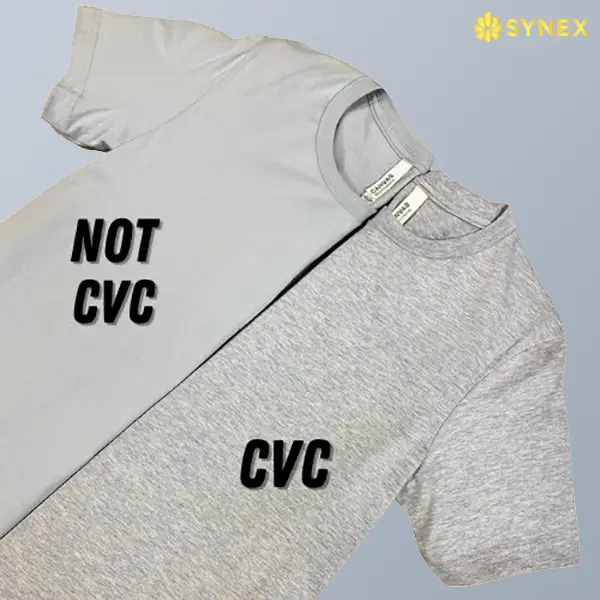 So sánh vải CVC và vải TC