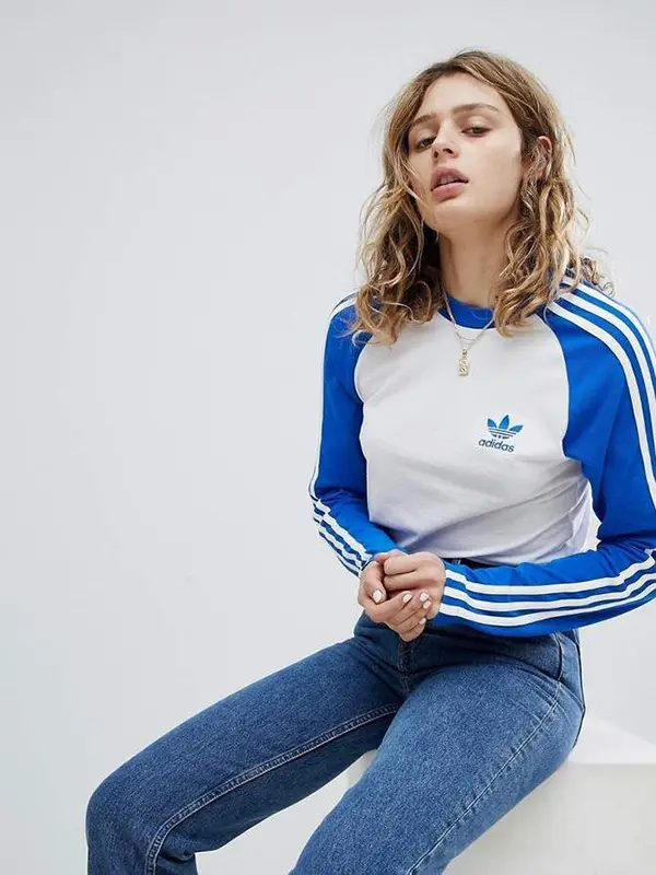 Áo Raglan nữ Adidas