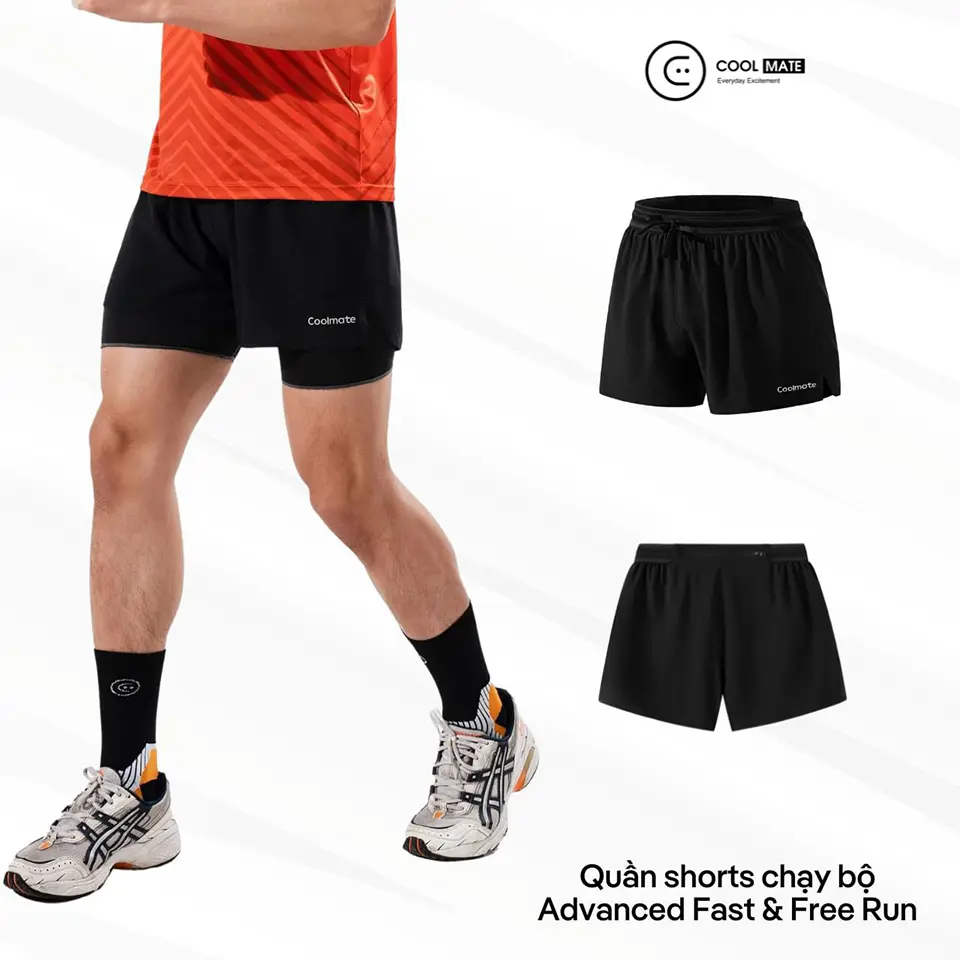 Quần shorts thể thao Coolmate
