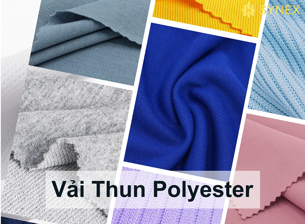 Vải thun Polyester – một số loại vải thun Polyester có mặt trên thị trường hiện nay