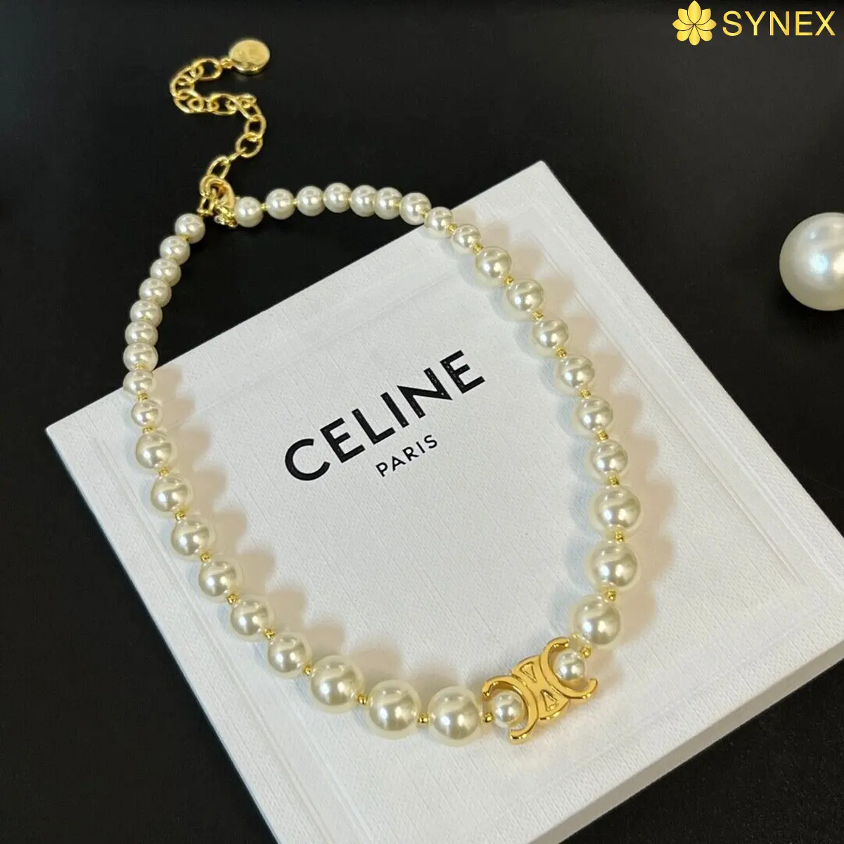 Celine Pearl Necklace