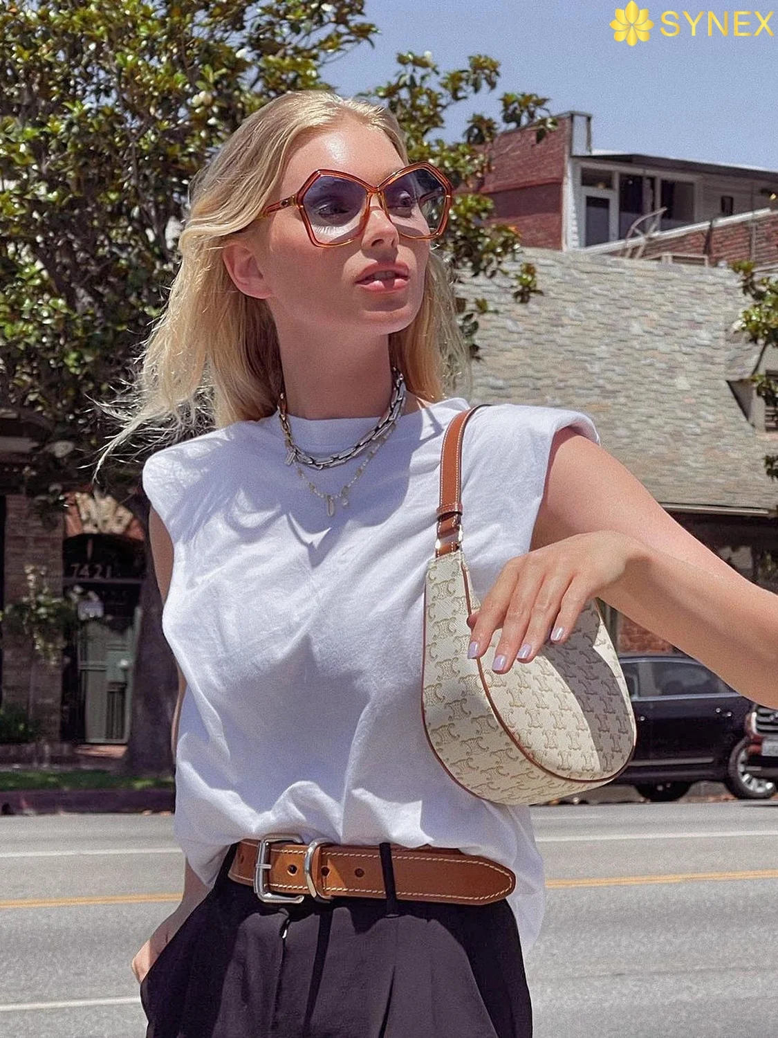 celine ava strap bag beige edited