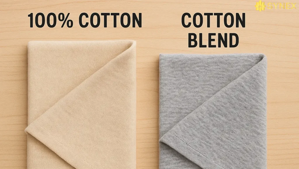 Vải Cotton 100% và vải Cotton pha – đâu là lựa chọn tối ưu cho mùa hè và mùa đông?