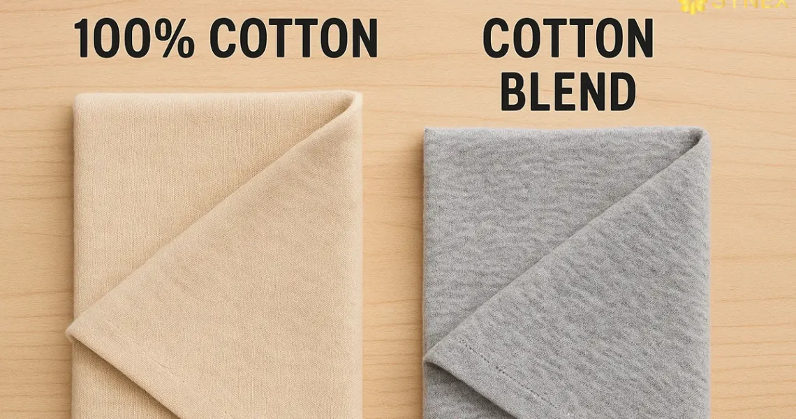 Vải Cotton 100% và vải Cotton pha – đâu là lựa chọn tối ưu cho mùa hè và mùa đông?