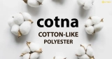 Vải cotna – đại diện hoàn hảo của sợi polyester cotton-like thấm hút không xù lông