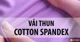 Vải thun Cotton Spandex: Lý do nên chọn may cho bộ sưu tập